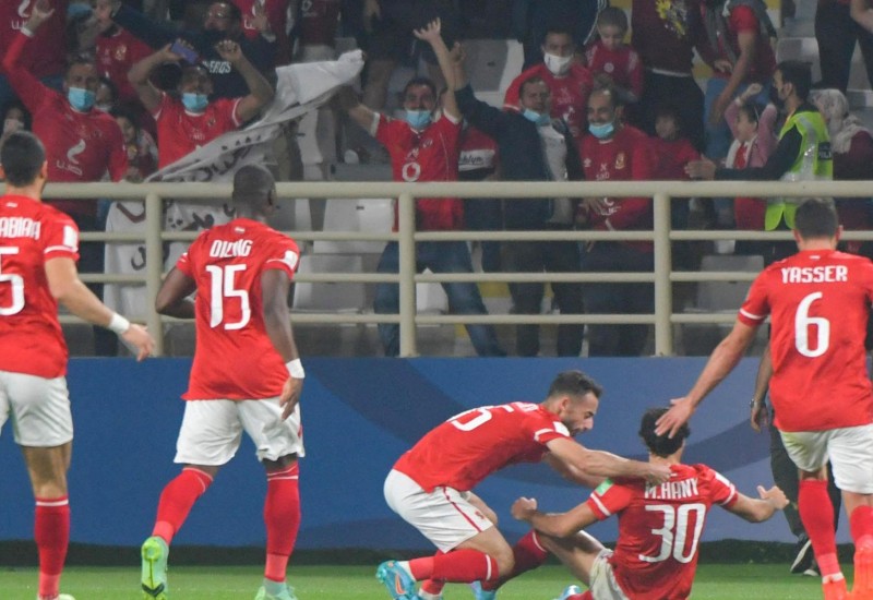 Gol da classificação egípcia contra os mexicanos foi anotado por Hany | Foto: AFP