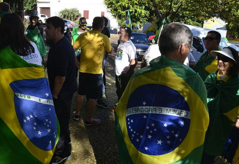 Migueloestinos voltam às ruas dia 15, vestidos de verde e amarelo, para manifestar apoio a Bolsonaro (Foto Portal SMO)
