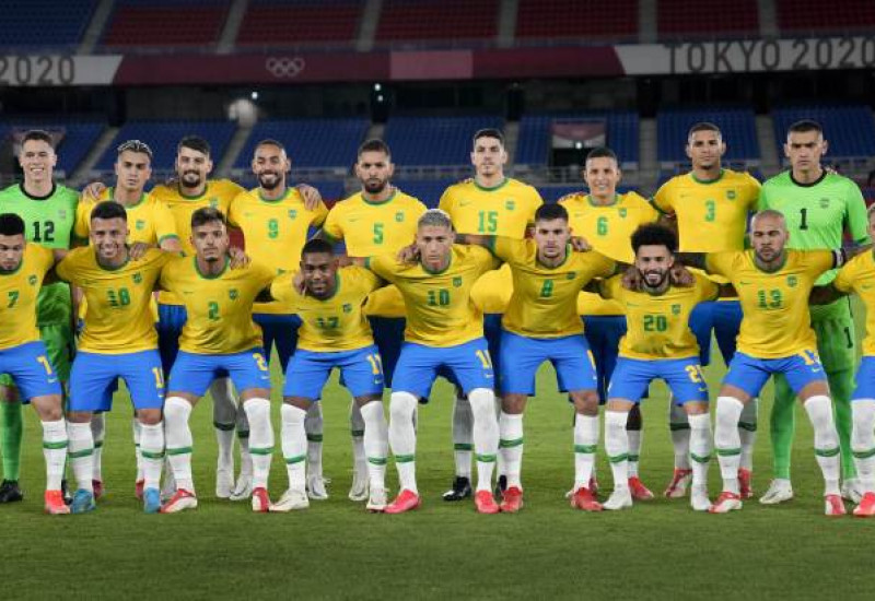 Brasil obteve o ouro com vitória diante da Espanha Crédito: Fernando Vergara
