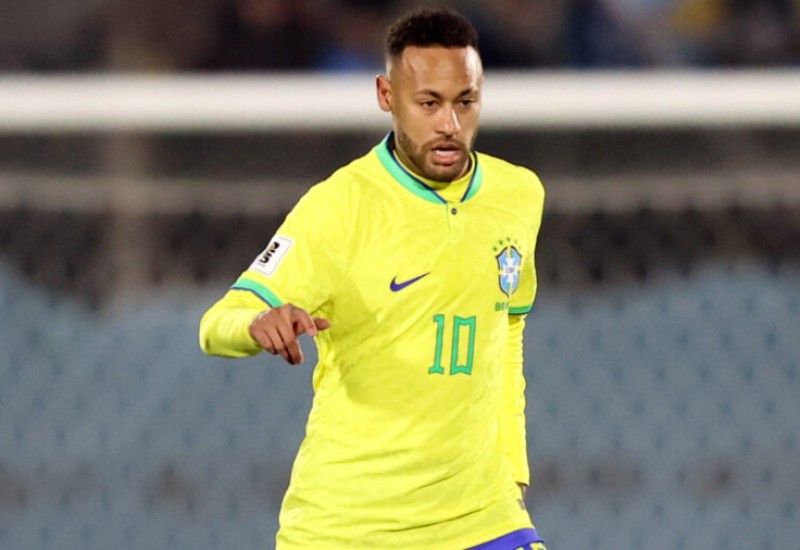 Neymar deixou o campo lesionado ainda no primeiro tempo (Foto: Vitor Silva/CBF)