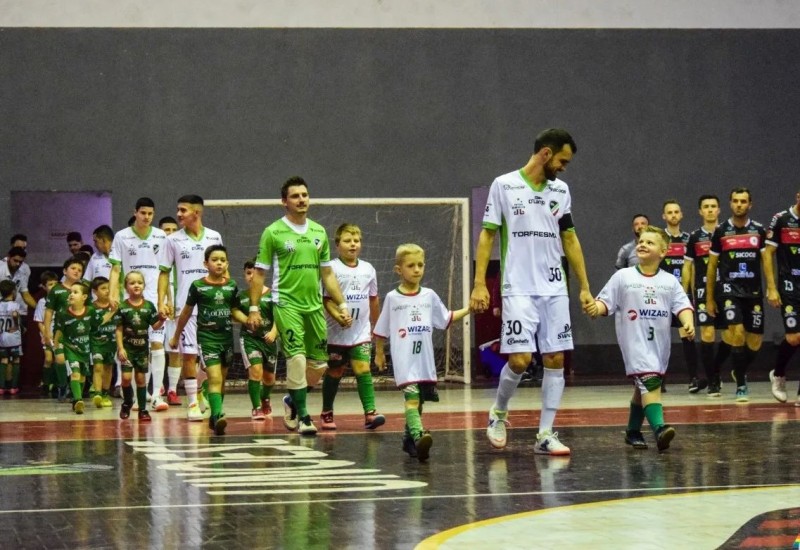 Futsal São Miguel é forte candidato a dois títulos na atual temporada (Foto: FSM/JG/Divulgação)