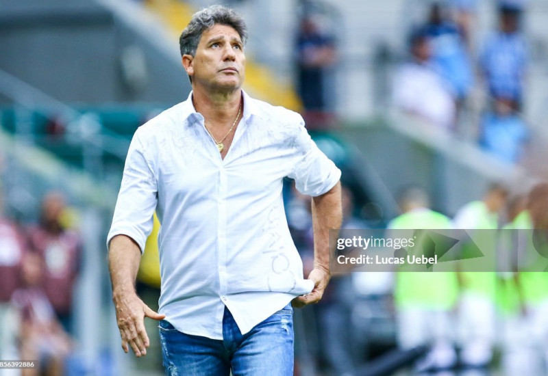 Sem titulares importantes, Grêmio do Renato afundou contra o Huachipato (Foto: Lucas Uebel/Grêmio)