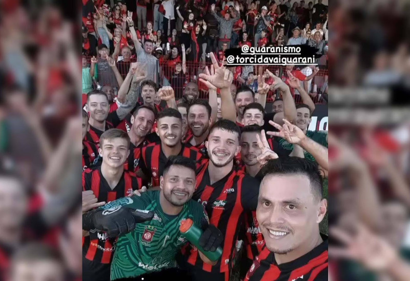 Time precisa do apoio da torcida para continuar trilhando o caminho das vitórias (Foto: Guarani/Divulgação)