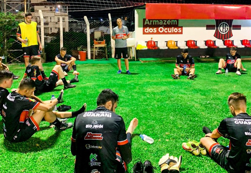 Guarani treina três vezes por semana (Foto: Assessoria de Imprensa/Guarani)