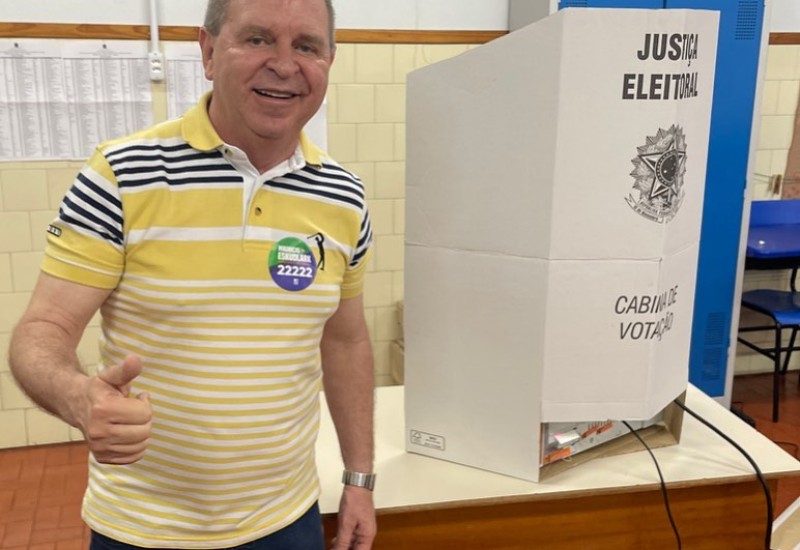 Deputado estadual reeleito Maurício Eskudlark (PL) foi o mais votado em São Miguel do Oeste (Foto: Ascom/Divulgação)