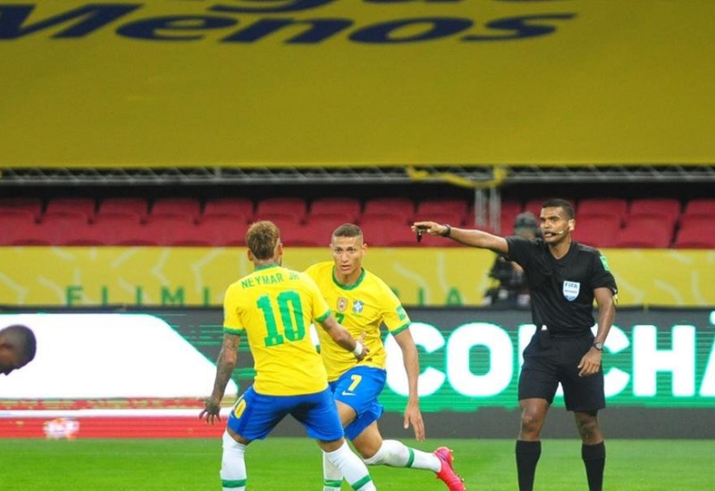 Richarlison marcou na vitória do Brasil no Beira-Rio | Foto: Fabiano do Amaral