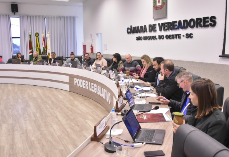 “A proposta visa modernizar a estrutura organizacional do Poder Executivo", afirma o prefeito Edenilson Zanardi (Foto: Tiarajú Goldschmidt/Câmara de Vereadores)