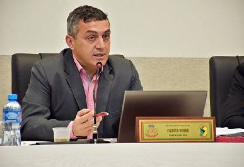 Everaldo Di Berti, presidente da Câmara de Vereadores