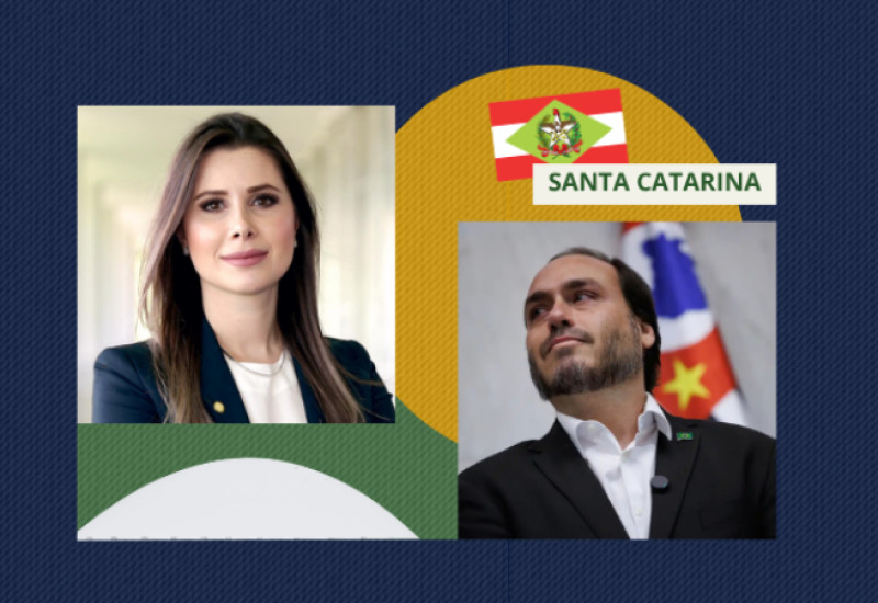 Senadores eleitos em Santa Catarina.Reprodução | Alesp | Arte Congresso em Foco