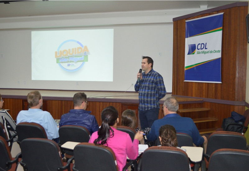 Detalhes sobre como irá funcionar o "Liquida São Miguel" foram fornecidos em reunião da CDL