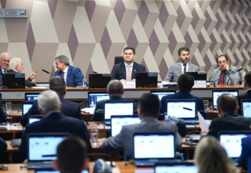 Comissão de Constituição, Justiça e Cidadania (CCJ) do Senado (Foto:  Edilson Rodrigues/Agência Senado)
