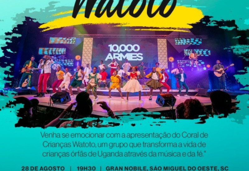 Foto: Coral de Crianças Watoto/Divulgação