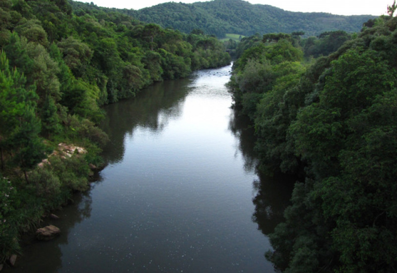 Foto do rio Canoas