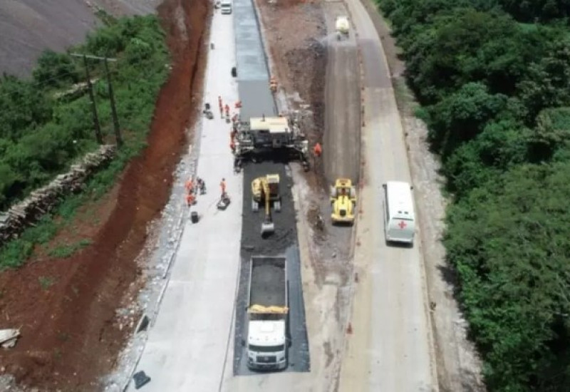 Obras na BR-163 devem ser concluídas em julho de 2025, segundo o DNIT (Foto: DNIT/Divulgação)