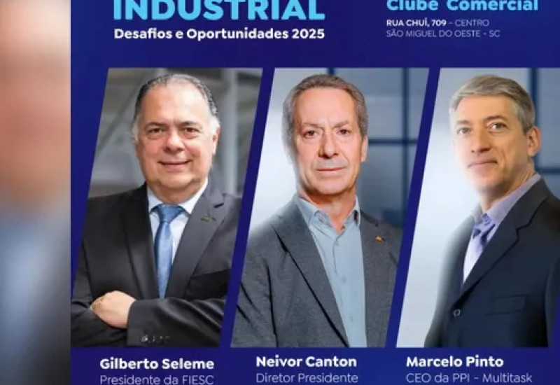 Cases de sucesso da FIESC, Aurora Alimentos e Grupo Weg constam do programa do evento (Foto: Divulgação)