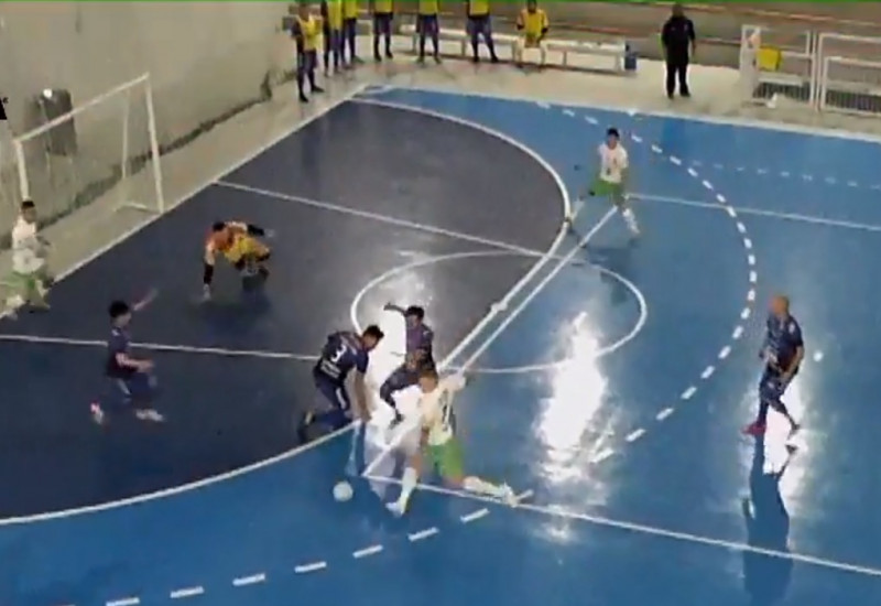 Em Luzerna o SãoMiguel Futsal venceu com boa apresentação (imagem:JRTV)