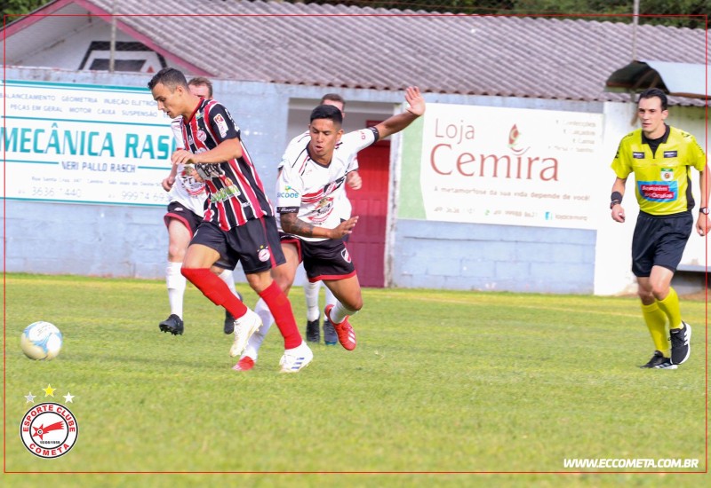 Motor anotou o gol que deu a vitória ao Cometa (Foto: Cometa/Arquivo)