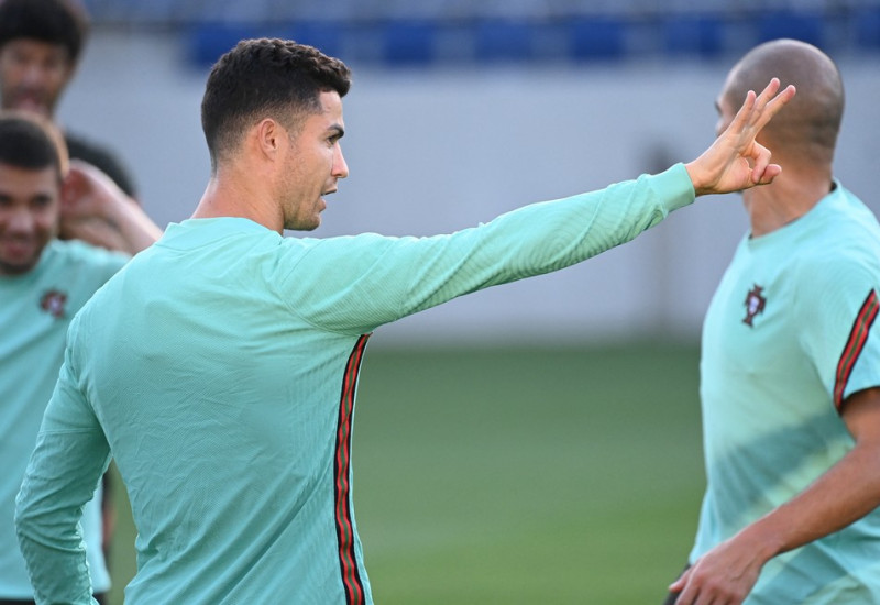 Portugal depende muito de Cristiano Ronaldo para alcançar sua classificação (Foto: AFP)