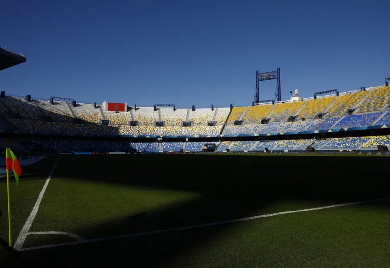 Estádio Ibn Batouta, em Tânger — Foto: Reuters