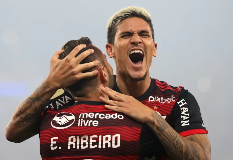 Pedro marcou para o Flamengo (Imagem: Buda Mendes/Getty Images)
