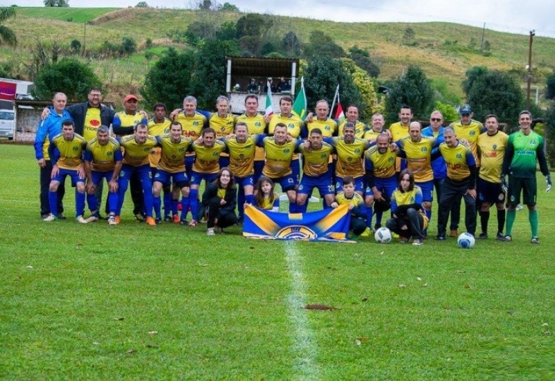 Cultural Caxiense - Campeão de Futebol Máster de São Miguel do Oeste (Foto: Marcos de Lima)