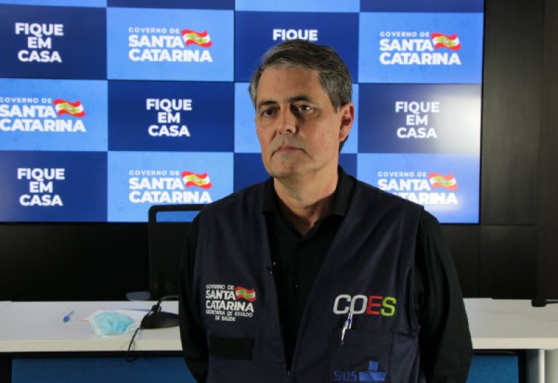 André Mota Ribeiro, secretário de Estado da Saúde – Foto: Doia Cercal / Secom / Divulgação