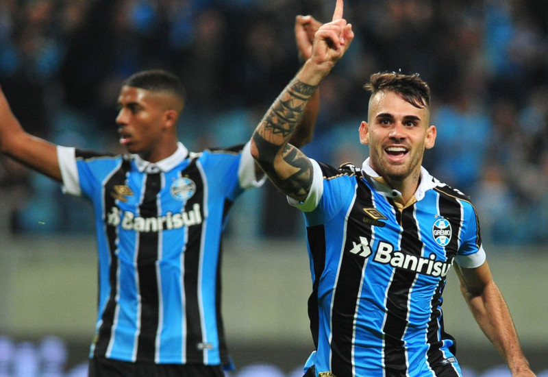 Vizeu marcou dois gols e foi fundamental na classificação do Grêmio diante do Juventude | Foto: Fabiano do Amaral