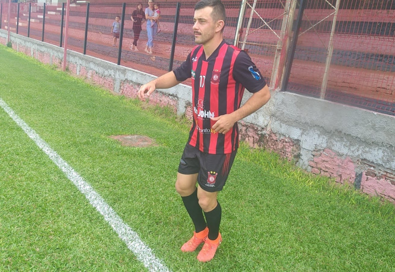 Jogando como atacante, André é destaque do novo time do Guarani (Foto: Sergio Wathier/JRTV)