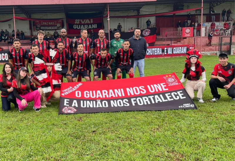 Com bom futebol, renovado time do Guarani venceu a primeira (Foto: Guarani/Divulgação)