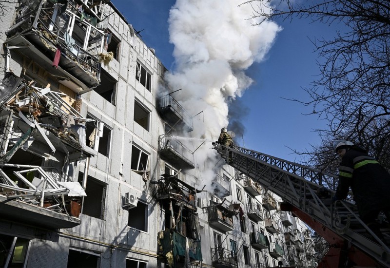 (Foto: Divulgação/Serviço de Emergências da Ucrânia/Via AFP)