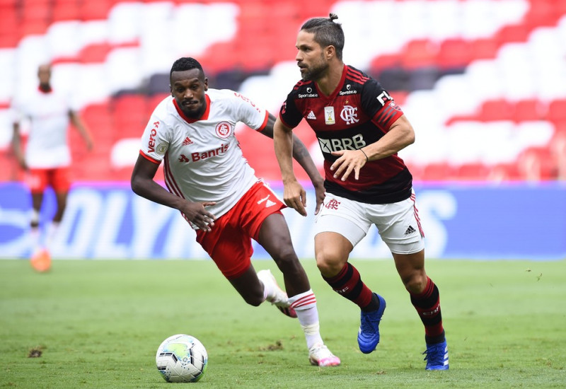 Flamengo, de Diogo, vive grande fase no Brasileirão (Foto: André Durão)