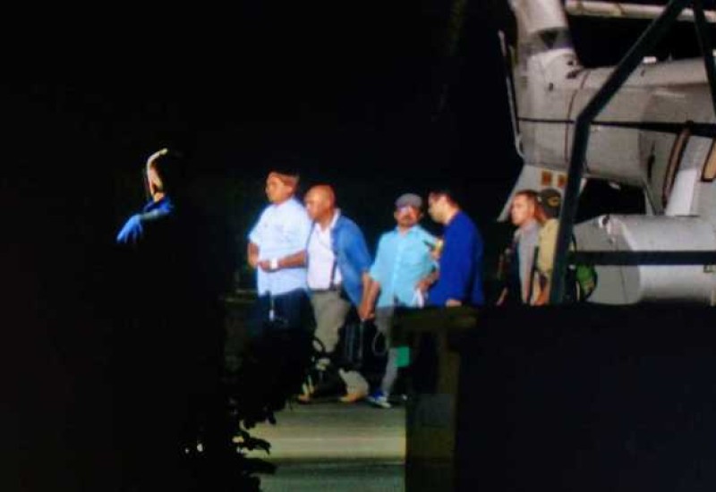 Jair Bolsonaro embarca em Joinville – Foto: Jonathan Rocha/NDTV
