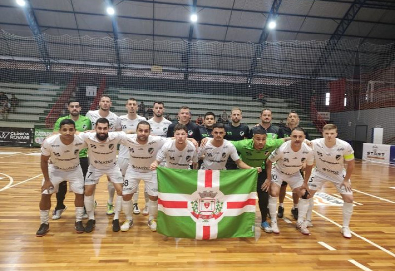 Futsal de São Miguel avança de fase em busca de sua vaga aos Regionais dos JASC (Foto: São Miguel Futsal/Divulgação)