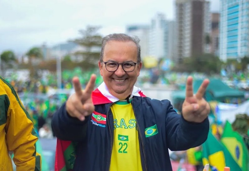 Jorginho Mello, candidato do PL, vence em  Santa Catarina (Foto:G1/SC)