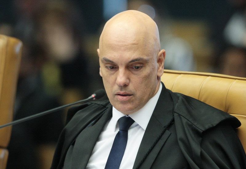 O ministro Alexandre de Moraes, do Supremo Tribunal Federal — Foto: Carlos Moura / SCO/STF