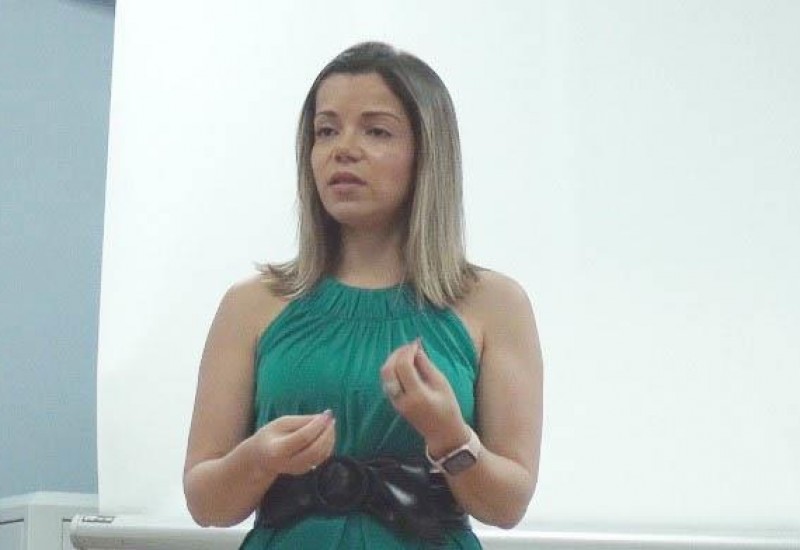 Dra. Aline Mendes de Godoy, juíza da 45ª Zona Eleitoral de São Miguel do Oeste