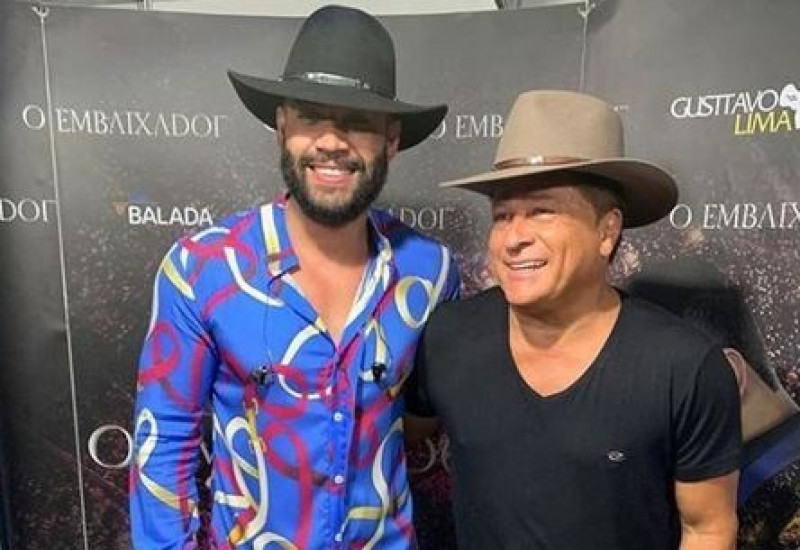 Gusttavo Lima e Leonardo são amigos na vida real / Reprodução / Instagram