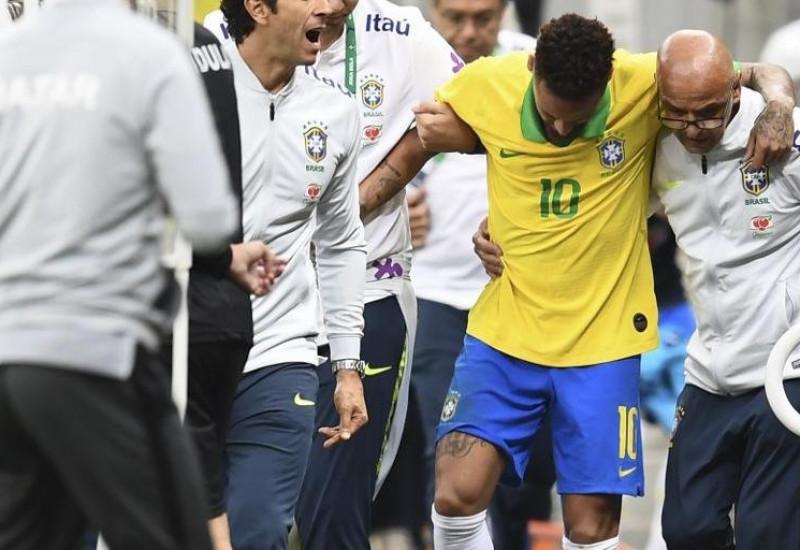 Neymar está fora da Copa América