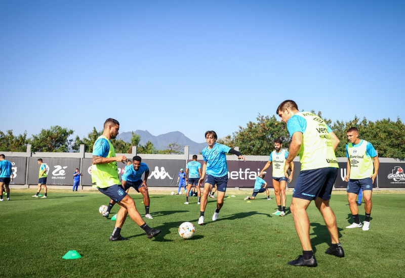 Grêmio pronto para o jogo mais importante da temporada (Foto: Lucas Uebel/Grêmio)