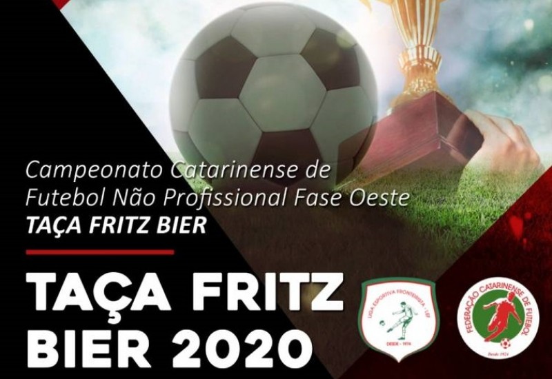 TaçaFritz Bier (Fase Oeste) deve ser disputada a partir de fevereiro, com término previsto para maio