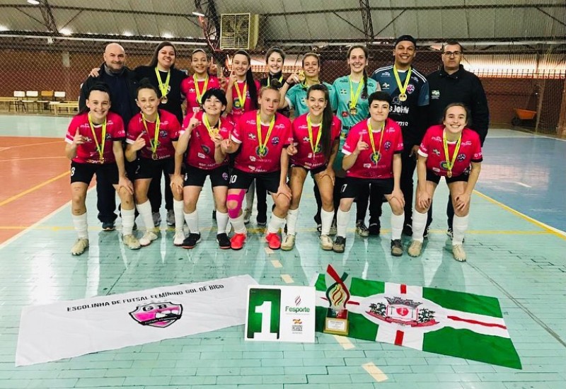 Futsal foi campeão invicto. Divulgação/Gol de Bico