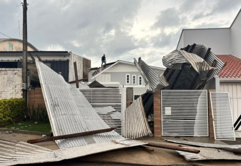 Alerta para o risco de novos temporais (Foto: Marcos de Lima)