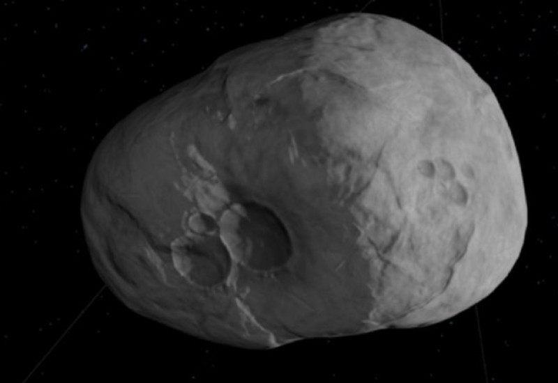 Asteroide recém descoberto pela Nasa tem chance de atingir a Terra – Foto: Reprodução/ Twitter Asteroidwatch