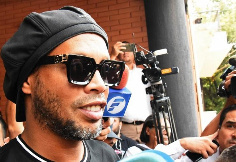 Ronaldinho destacou que prisão no Paraguai foi "um duro golpe" e que nunca imaginou passar na vida | Foto: Norberto Duarte / AFP / CP