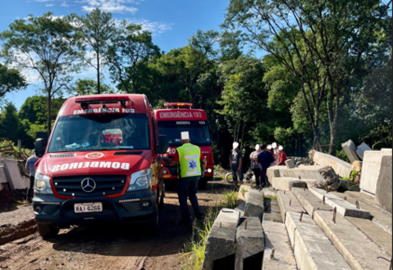 Foto: Corpo de Bombeiros Militar de Cunha Porã