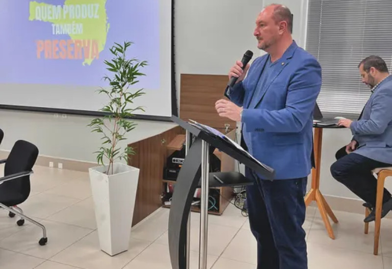 Santa Catarina prepara uma carta a ser entregue no evento da ONU, em Belém (Foto: Rudinei Heinle/Peperi)