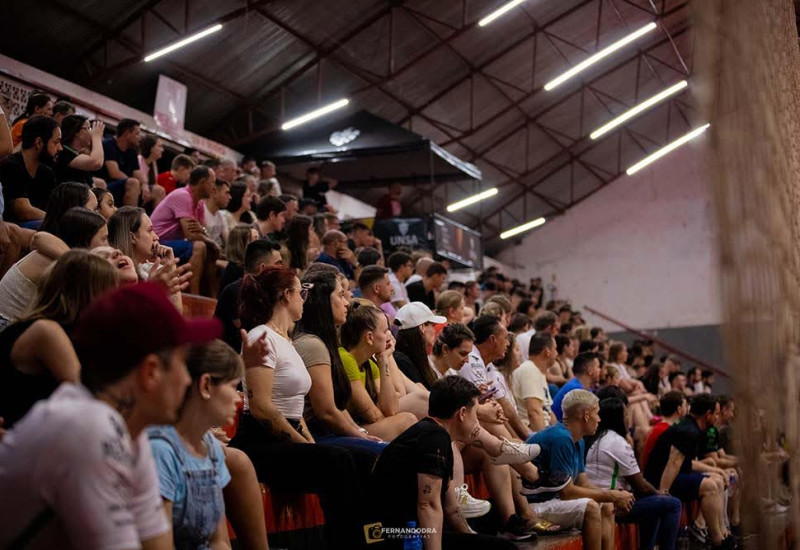 No choque do líder contra o vice-líder, São Miguel conta com o apoio de seu torcedor (Foto: @Fernandodra.fotografias)