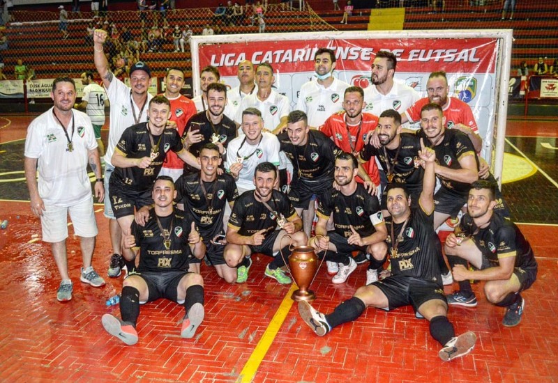 Embalado pela conquista da Bronze, São Miguel disputa a Prata em 2022 (Foto: São Miguel Futsal)