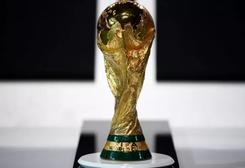 Taça da Copa do Mundo – Foto: Franck Fife/AFP