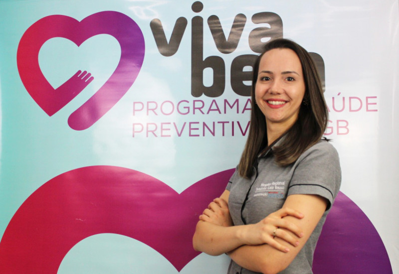 Diana Sarzi, farmacêutica e gerente de suprimentos do Hospital Regional Terezinha Gaio Basso